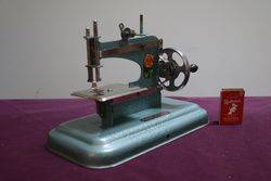 Vintage MarieClaude Tin Plate Sewing Machine 