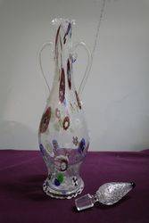 Vintage Murano Art Glass Decanter 