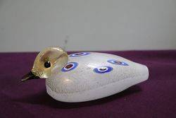Vintage Murano Duck 