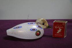 Vintage Murano Duck 