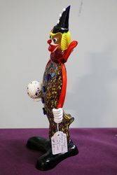 Vintage Murano Glass Clown Figure Xxxx Antique Complex