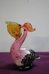 Vintage Murano Glass Pelican 