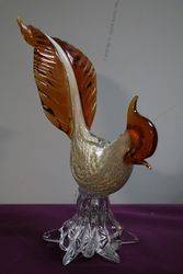 Vintage Murano Glass Pheasants 