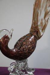 Vintage Murano Glass Pheasants 