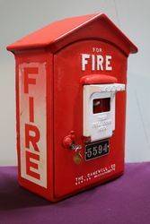 Vintage Original Gamewell Fire Alarm Call Box 5594