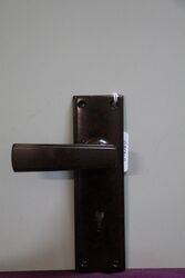 Vintage Pair Of Bakelite Lever Door Handle 