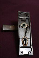 Vintage Pair Of Bakelite Lever Door Handle 