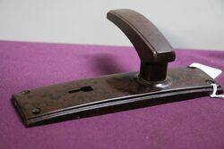 Vintage Pair Of Bakelite Lever Door Handle 