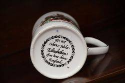 Vintage Queen Elizabeth II 19521977 Silver Jubilee Mug