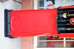 Vintage Red Sentry  BOWSER  Petrol Pump 