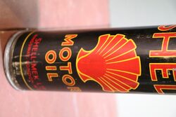 Vintage Shell Duo Petrol Can with Shell Oil Can Insert 