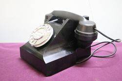 Vintage Strathkinnes Black Telephone 