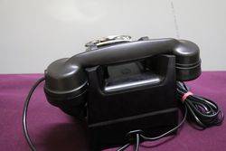 Vintage Strathkinnes Black Telephone 