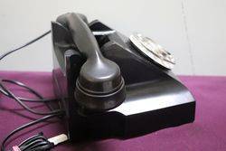 Vintage Strathkinnes Black Telephone 