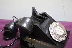 Vintage Strathkinnes Black Telephone 