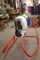 Vintage Triang Rocking Horse Kids Toy With Original Box 