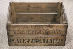 Vintage Wooden Box 