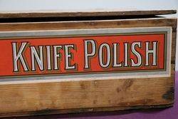 WFlatau and Sons Nelson Knife Polish Wooden Box 