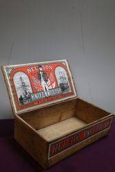 WFlatau and Sons Nelson Knife Polish Wooden Box 