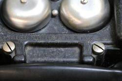 WW2 All Bakelite andquotFandquot MkII Field Telephone 