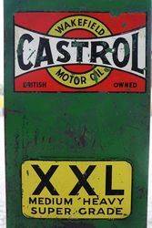 Wakefield Castrol Hi Boy Oil Dispenser With Original Wakefield Embossed Pump