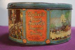 Wallerand39s and Hartley Ltd  Blackpool  Pictorial Cake Tin 