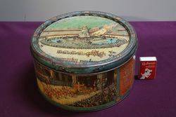 Wallerand39s and Hartley Ltd  Blackpool  Pictorial Cake Tin 