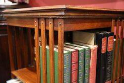 Walnut Revolving Bookcase 