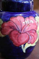 Walter Moorcroft Hibiscus Design Ginger Jar C1949 78