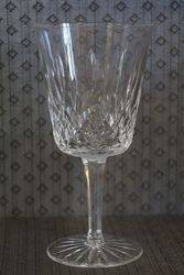 Waterford Crystal 12 Long Stem Wine Glasses 