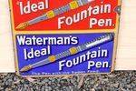 Watermanand96s Fountain Pen Enamel Sign