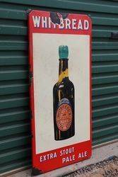 Whitbreadand39s Extra Stout Pale Ale Enamel Advertising Pub Sign 