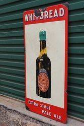 Whitbreadand39s Extra Stout Pale Ale Enamel Advertising Pub Sign 