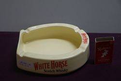 White Horse Scotch Whisky Ashtray 