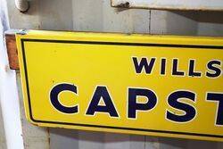 Wills Capstan Enamel Sign 