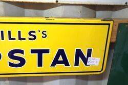 Wills Capstan Enamel Sign 