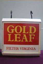 Wills Gold Leaf Filter Virginia Double Sided Light Box 