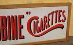 Wills Wild Woodbine Cigarettes Enamel Sign 