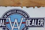 Wireless Dealer Association Double Enamel Sign