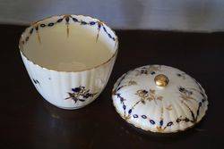Wonderful Late 18th Century Caughley Porcelain Fluted 