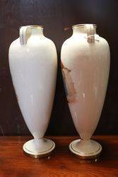 Wonderful Late Victorian Pair Of  Vases 