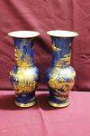 Wonderful Pair Of Carlton Ware Vases C1910