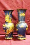 Wonderful Pair Of Carlton Ware Vases C1910