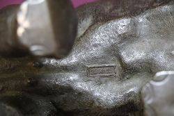 Wonderful Quality Japanese Bronze + Ivory Elephant 