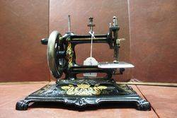 Wonderful Quality Late 19th Century Cast Sewing Machine