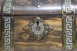 Wonderful Victorian Coromandel Trinket Box