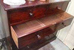 Wonderful Victorian Mahogany Chest Of Drawers Stamped Holland And Sons