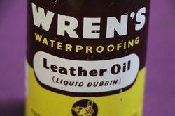 Wrenand39s Leather Oil Tin 