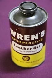 Wrenand39s Leather Oil Tin 