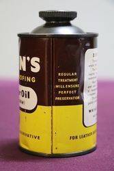 Wrenand39s Leather Oil Tin 